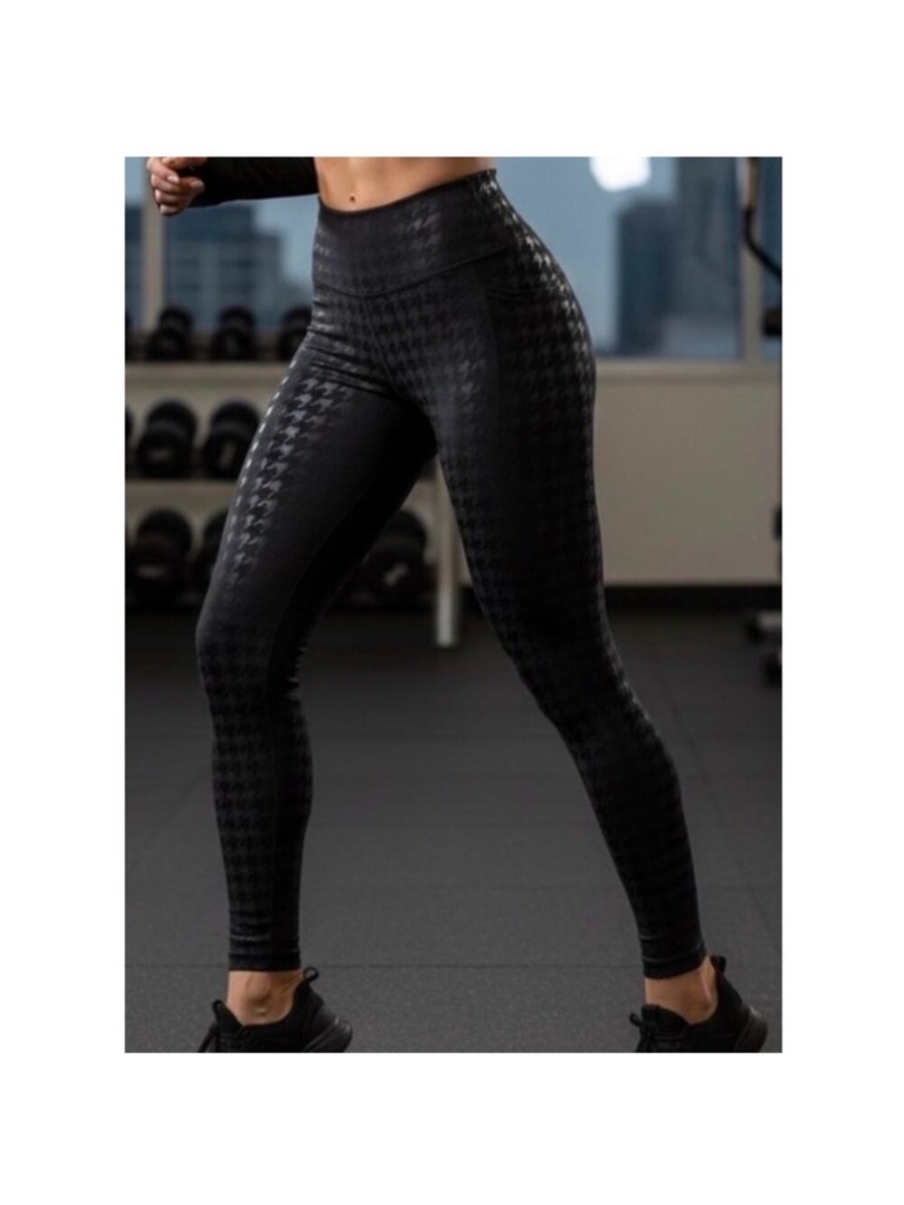 Peloton Houndstooth Leggings- Small